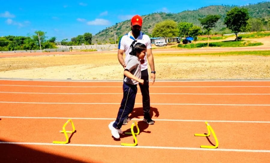 Track & Field - Hurdle Technique Training