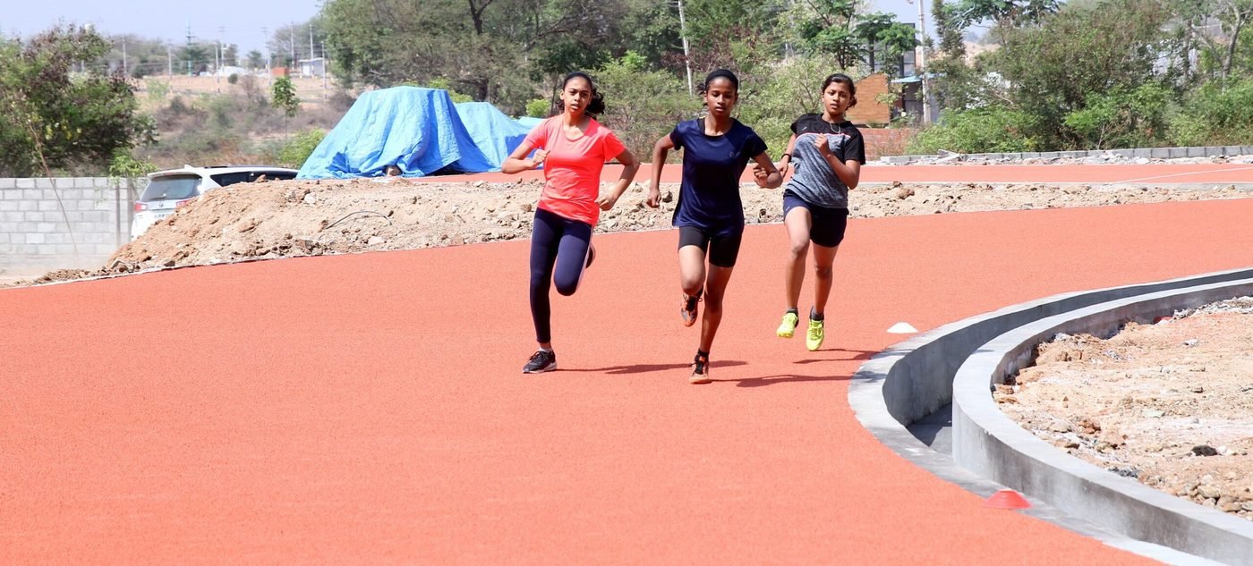 Athletic Track Inaugural Meet